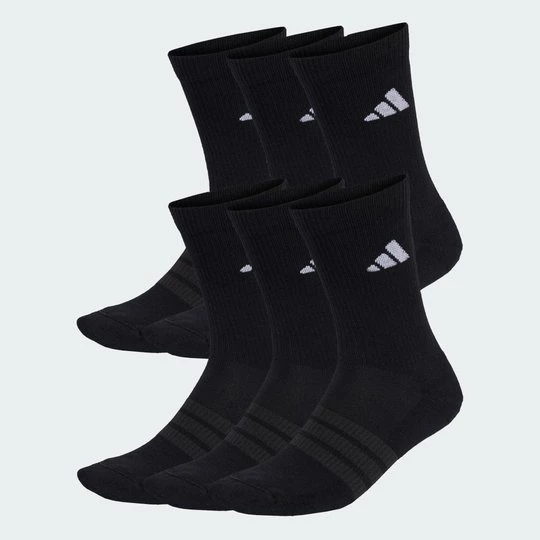Obrázek produktu PONOŽKY CUSHIONED CREW - 6 PÁRŮ V BALENÍ Adidas