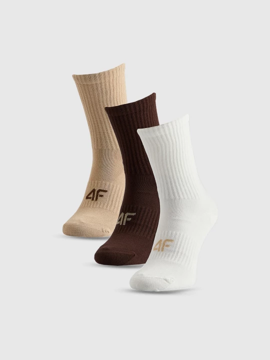 Obrázek produktu Ponožky dlouhé (3-pack) dámské - multicolor 4F