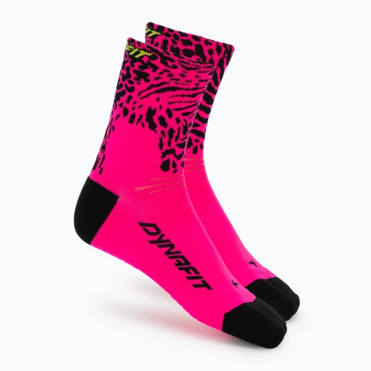 Obrázek produktu Ponožky DYNAFIT Run Wild Mid pink glo / 0910