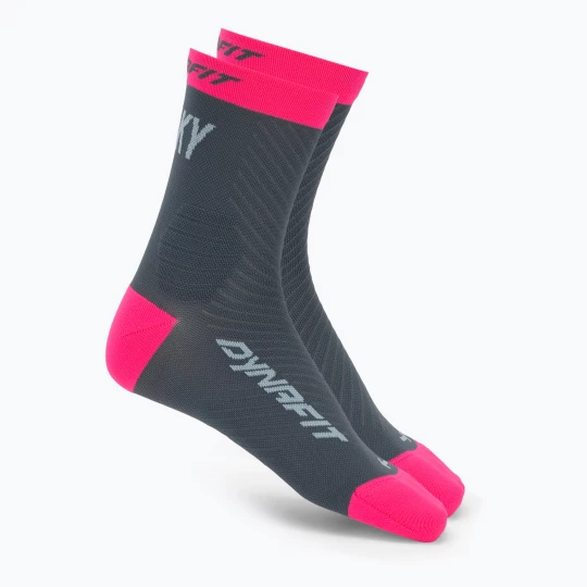 Obrázek produktu Ponožky DYNAFIT Trail Mid cinder pink glo / 6070 šedá