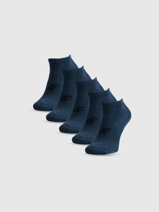 Obrázek produktu Ponožky kotníkové (5-pack) pánské - tmavě modré 4F