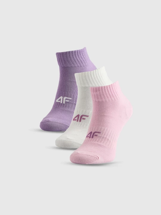 Obrázek produktu 4F Ponožky krátké (3-pack) dívčí - multicolor