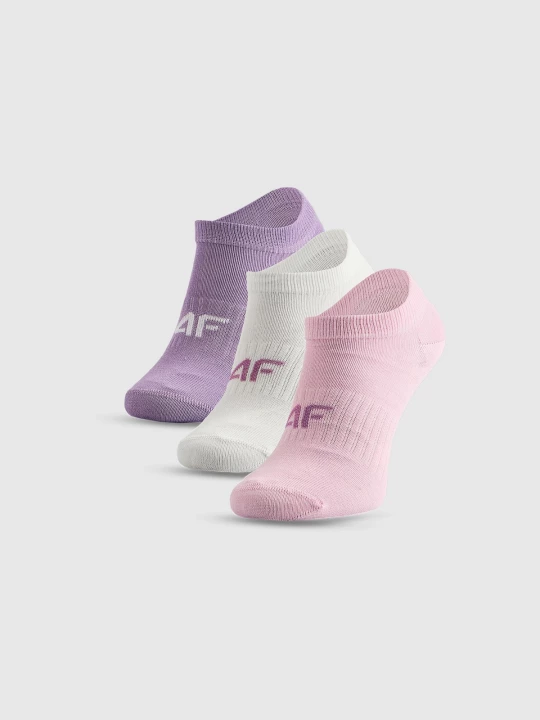 Obrázek produktu Ponožky krátké (3-pack) dívčí - multicolor 4F