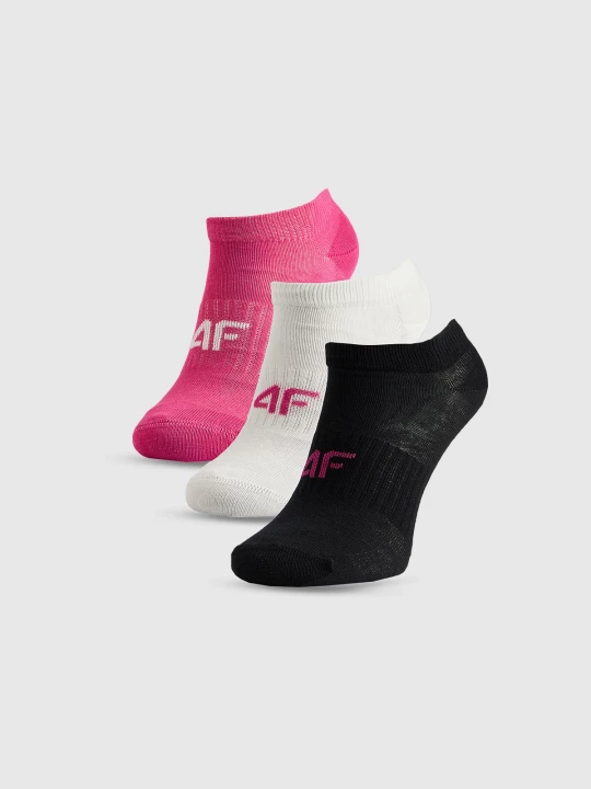 Obrázek produktu Ponožky krátké (3-pack) dívčí - multicolor 4F
