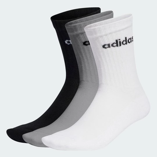 Obrázek produktu Ponožky Linear Crew Cushioned – 3 páry Adidas