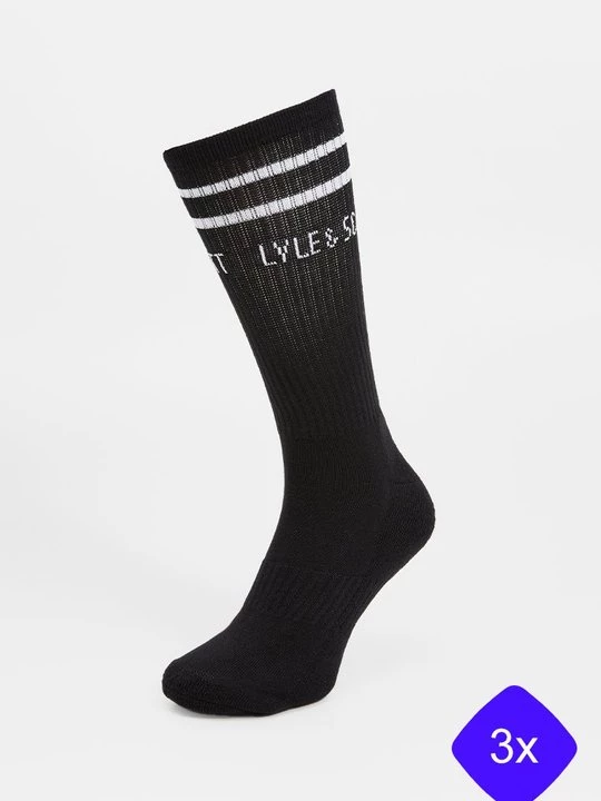 Obrázek produktu Ponožky Lyle & Scott černá