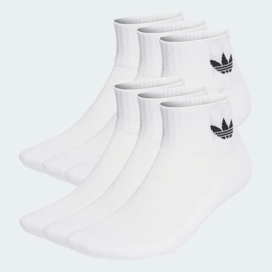 Obrázek produktu Ponožky Mid Ankle –⁠ 6 párů Adidas bílá