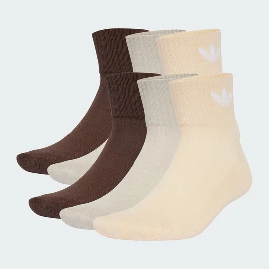 Obrázek produktu Ponožky Mid Ankle –⁠ 6 párů Adidas hnědá