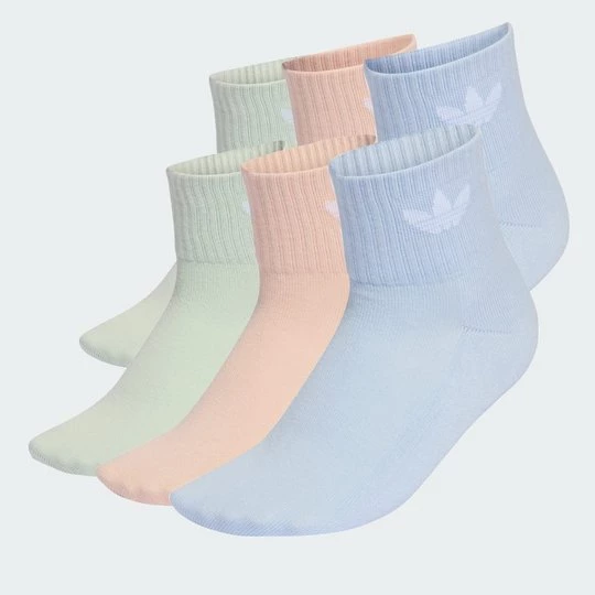 Obrázek produktu Ponožky Mid Ankle –⁠ 6 párů Adidas růžová