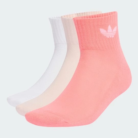 Obrázek produktu Ponožky Mid-Cut Crew – 3 páry Adidas červená