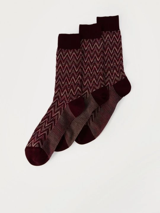 Obrázek produktu Ponožky Missoni tmavě červená