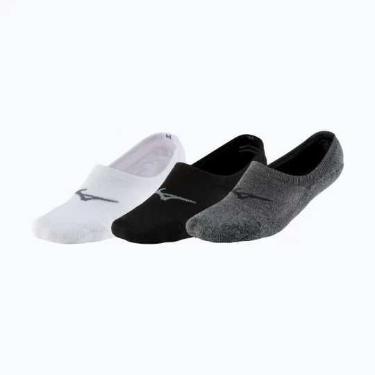 Obrázek produktu Ponožky Mizuno Super Short 3 pary white / black / grey
