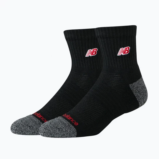 Obrázek produktu Ponožky New Balance Active Premium Crew Quarter 2 pairs black