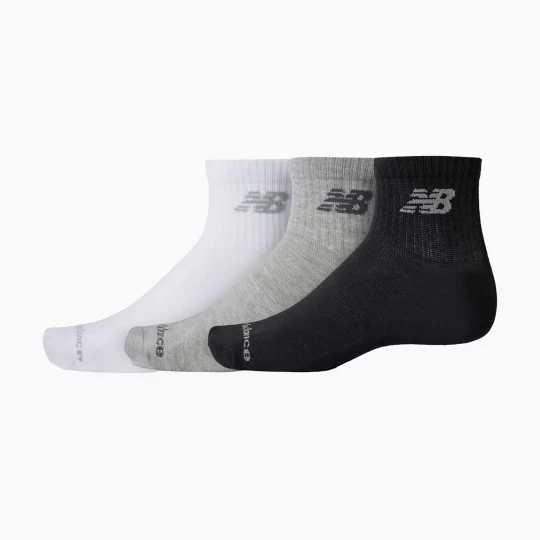 Obrázek produktu Ponožky New Balance Performance Basic Ankle 3 pairs white / silver metallic