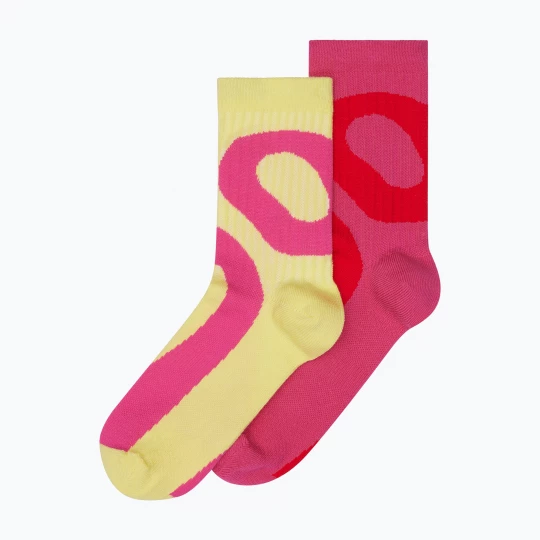 Obrázek produktu Ponožky On Liquid Logo High 2 pary limelight / pink