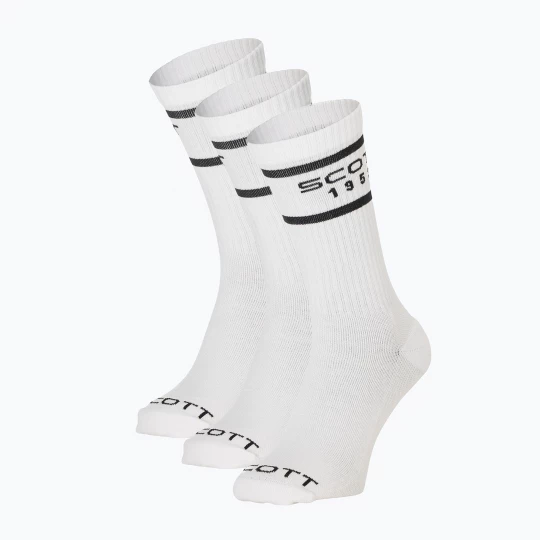 Obrázek produktu Ponožky SCOTT Retro Casual Crew 3 pairs white / black