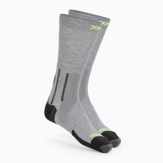 Obrázek produktu Ponožky X-Socks Run Perform Warm Crew rhino grey / canary