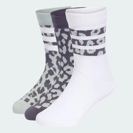 Obrázek produktu PONOŽKY YOUTH GIRLS LEO - 3 páry v balení Adidas
