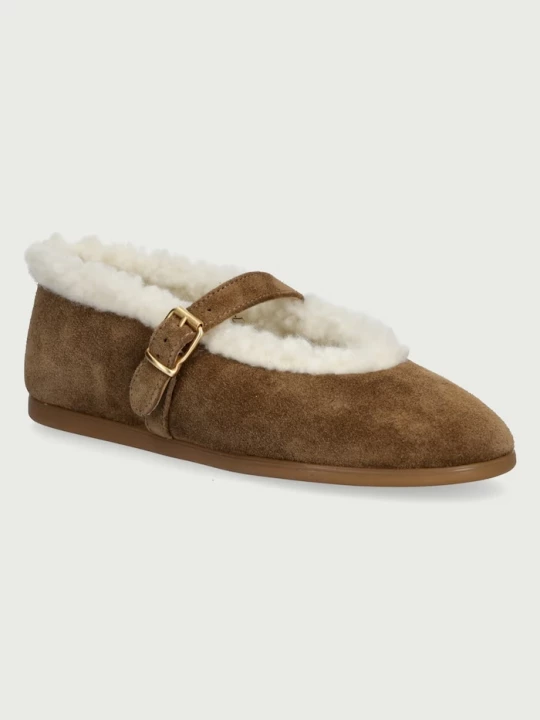Obrázek produktu Posa baleríny semišové St. Moritz Ballet Flats hnědá