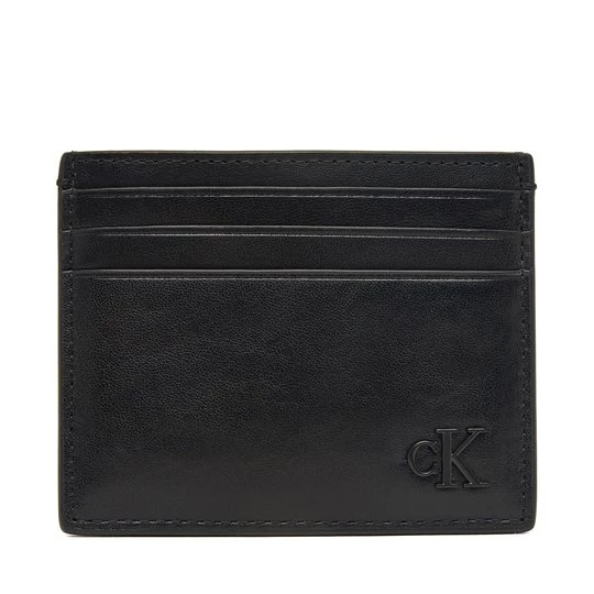 Obrázek produktu Pouzdro na kreditní karty Calvin Klein Bold Ck Suede Cardholder LV04D1363G Černá