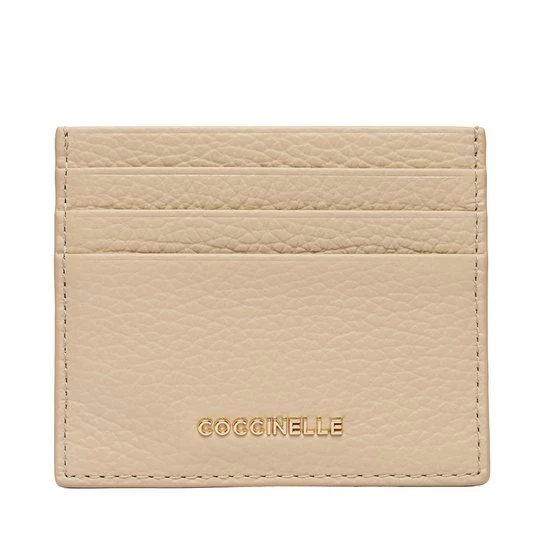Obrázek produktu Pouzdro na kreditní karty Coccinelle MW5 Metallic Soft E2 MW5 12 95 01 Béžová
