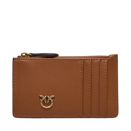 Obrázek produktu Pouzdro na kreditní karty PINKO Airone Cardholder. AI 23-24 PCPL 100251 A0GK Hnědá