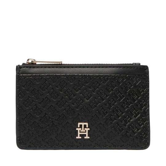 Obrázek produktu Pouzdro na kreditní karty Tommy Hilfiger Th Icon Long Cc Holder Mono AW0AW19166 Černá