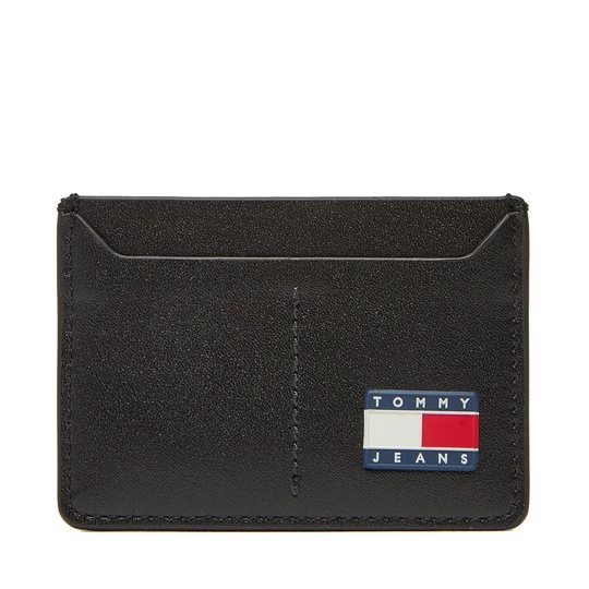 Obrázek produktu Pouzdro na kreditní karty Tommy Jeans Tjm Heritage Leather Cc Holder AM0AM13410 Černá