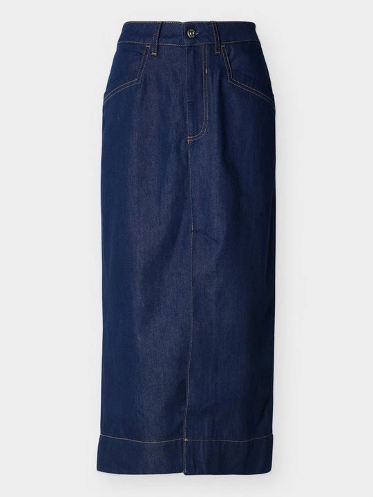 Obrázek produktu Pouzdrová sukně Boss tmavomodrý denim