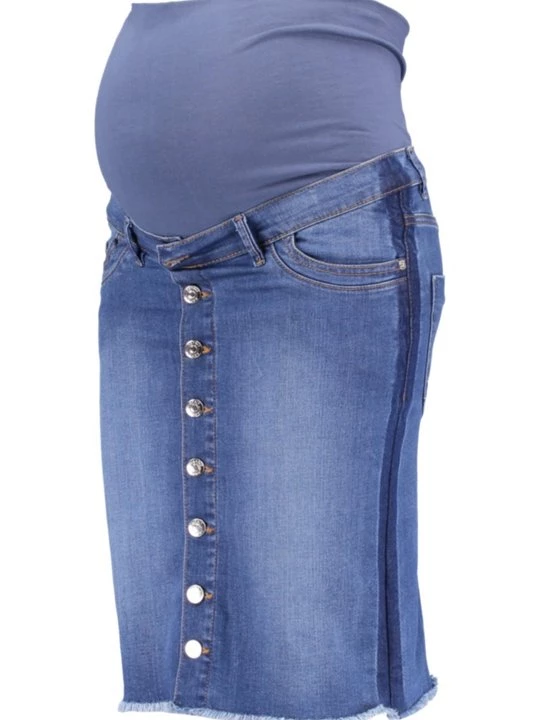 Obrázek produktu Pouzdrová sukně Esprit světlemodrý denim