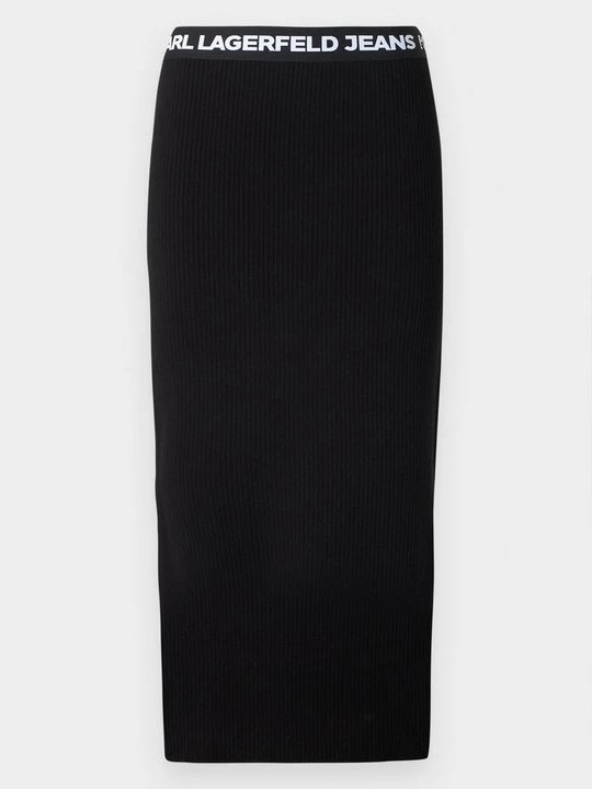 Obrázek produktu Pouzdrová sukně KARL LAGERFELD černá