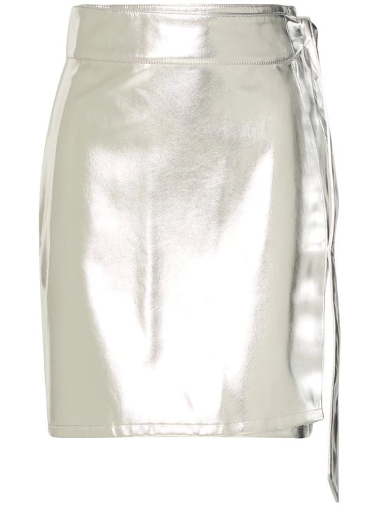 Obrázek produktu Pouzdrová sukně Never Fully Dressed stříbrná barva