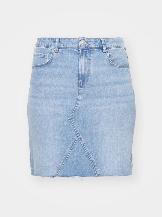 Obrázek produktu Pouzdrová sukně ONLY Carmakoma modrý denim