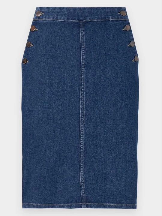 Obrázek produktu Pouzdrová sukně Only tmavomodrý denim