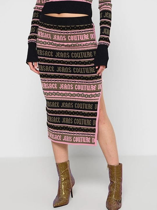 Obrázek produktu Pouzdrová sukně Versace Jeans Couture olivová