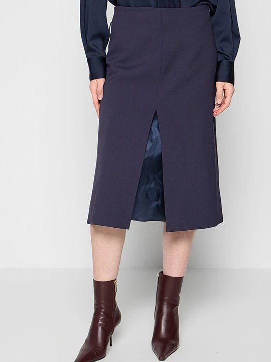 Obrázek produktu Pouzdrová sukně Victoria Beckham tmavě modrá