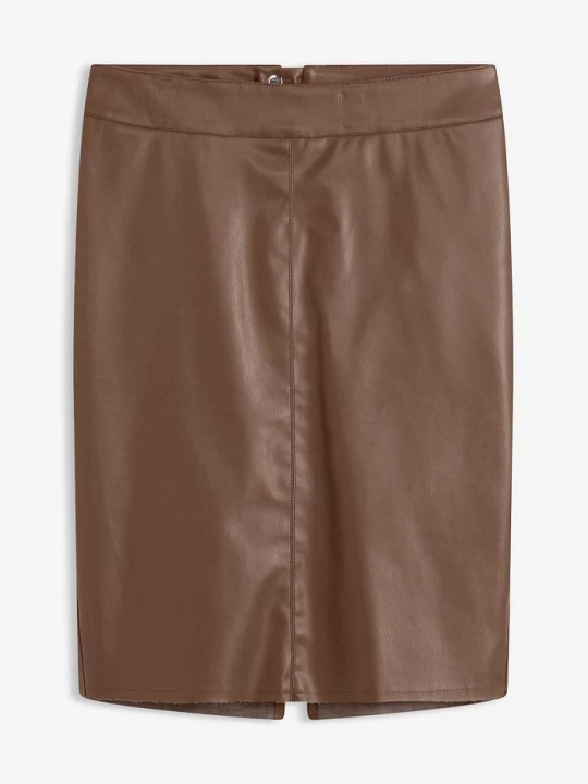 Obrázek produktu Pouzdrová sukně z umělé kůže BonPrix