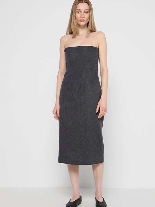 Obrázek produktu Pouzdrové šaty Calvin Klein Jeans antracitová