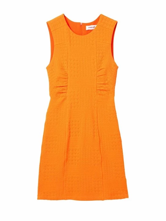 Obrázek produktu Pouzdrové šaty Desigual oranžová