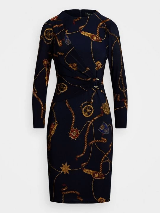 Obrázek produktu Pouzdrové šaty Lauren Ralph Lauren tmavě modrá