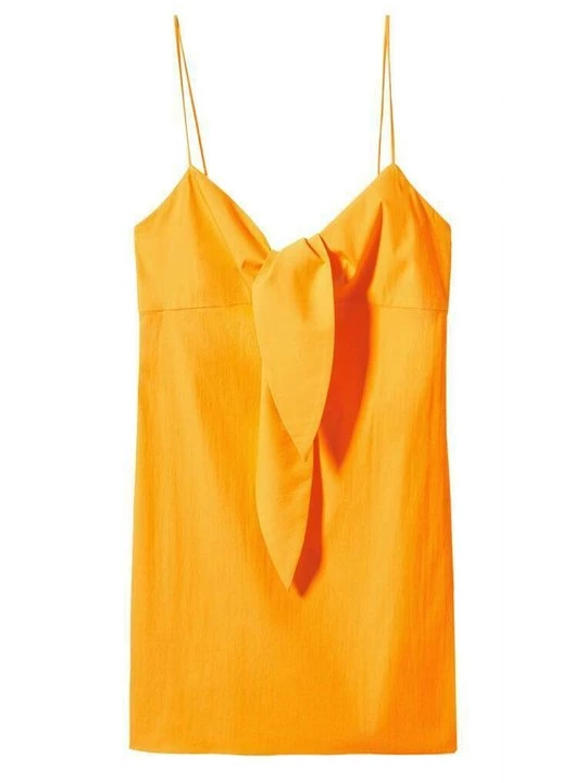 Obrázek produktu Pouzdrové šaty Mango hořčicově žlutá