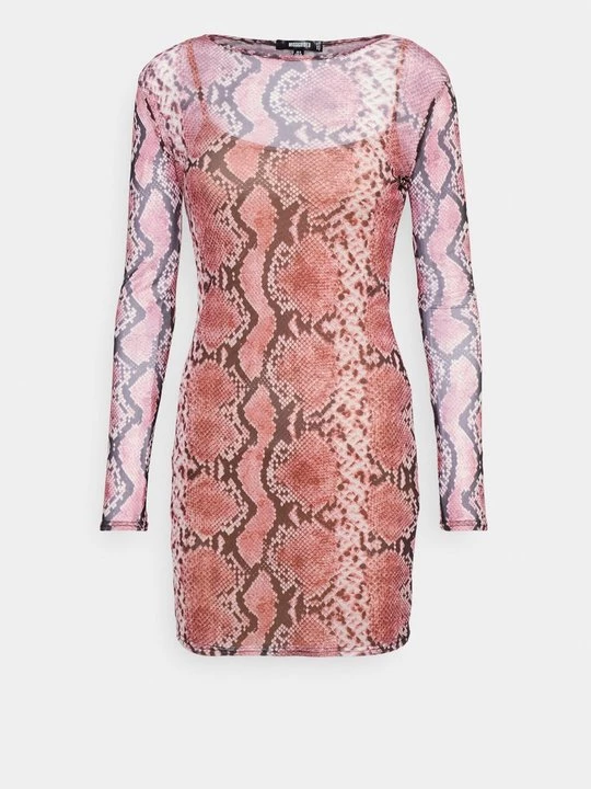 Obrázek produktu Pouzdrové šaty Missguided hnědá