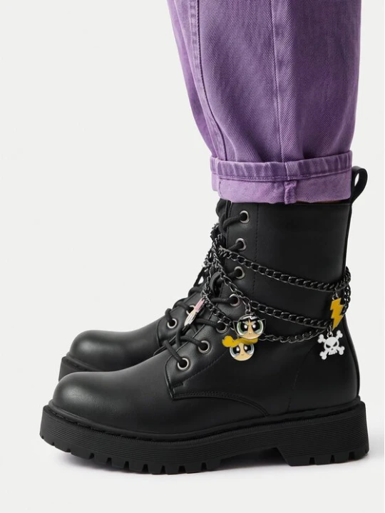 Obrázek produktu Powerpuff Girls Kotníková obuv AW23-127WBPPG Černá
