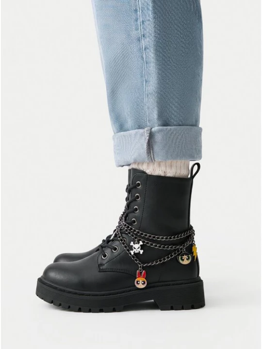 Obrázek produktu Powerpuff Girls Kotníková obuv CEO-AW25-229WBPPG Černá