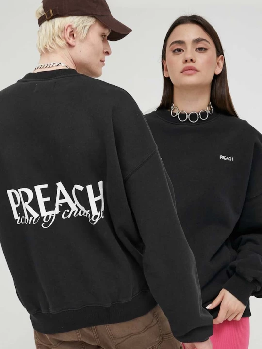 Obrázek produktu Preach Bavlněná mikina Preach černá