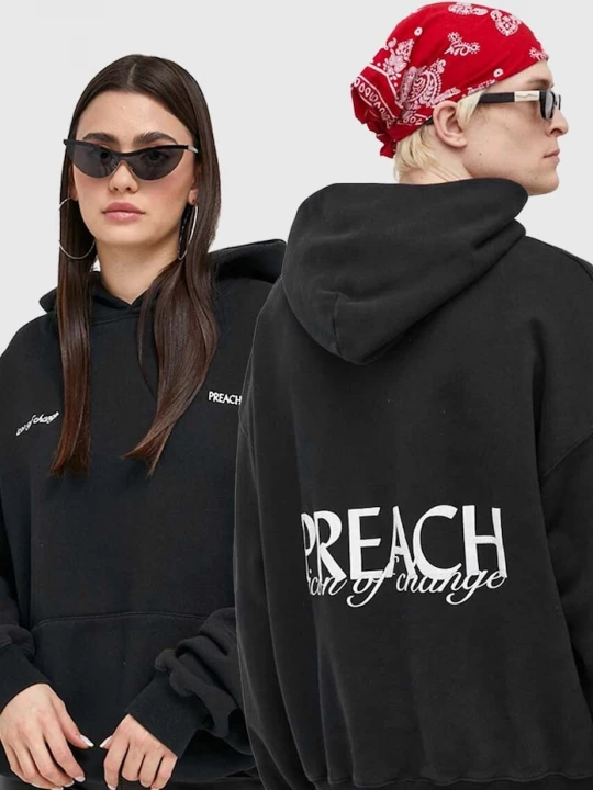 Obrázek produktu Preach Bavlněná mikina Preach černá