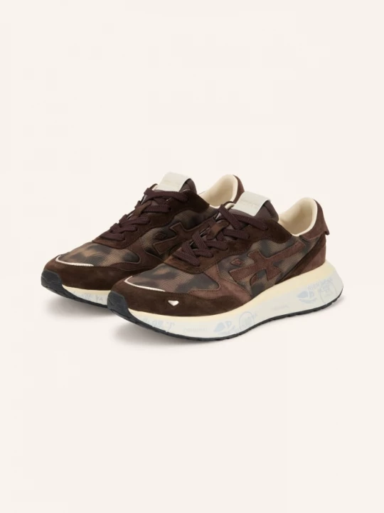 Obrázek produktu Premiata Sneakersy Lauryn tmavě hnědá / béžová / tmavě šedá