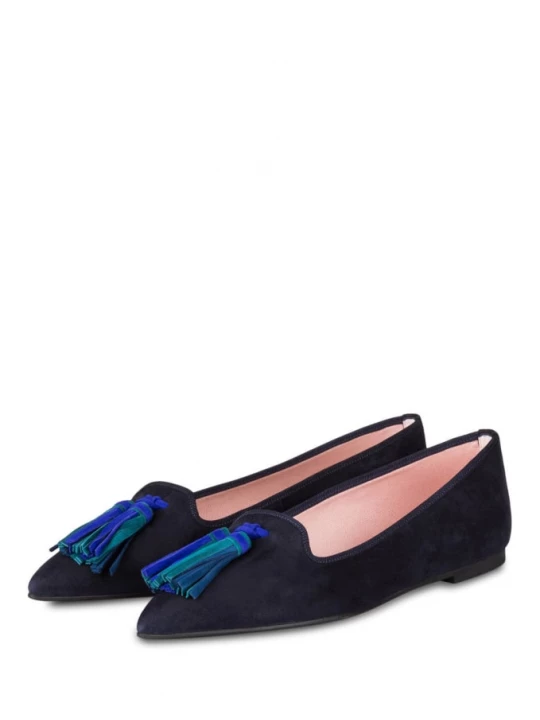 Obrázek produktu Pretty Ballerinas Slippery Ella Se Střapci tmavě modrá