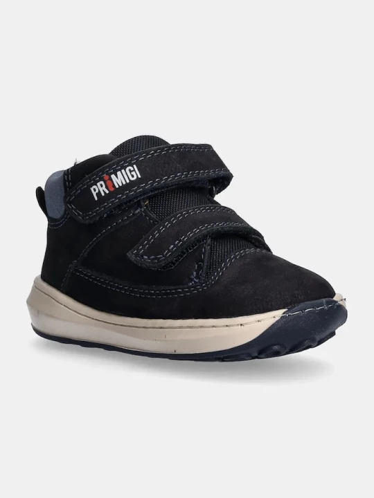 Obrázek produktu Primigi Dětské kožené sneakers boty Primigi námořnická modř