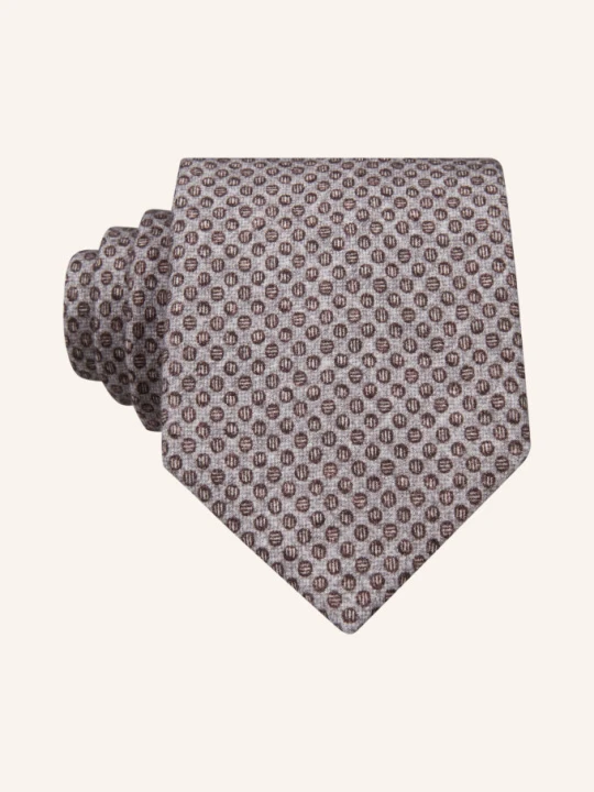Obrázek produktu Prince Bowtie Kravata šedá / tmavě hnědá